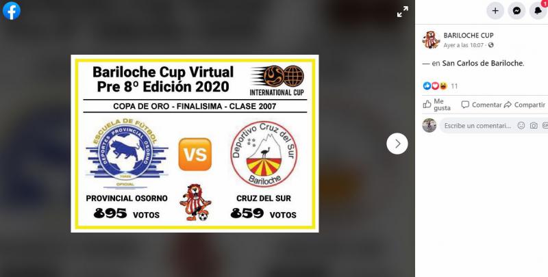 Finaliz&oacute; la Bariloche Cup Virtual que tuvo una gran participaci&oacute;n