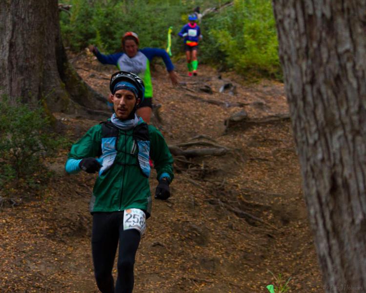 Marco Vidoz, uno de los destacados atletas locales en Traves&iacute;a de los Cerros