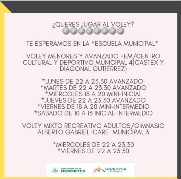 &iquest;Quer&eacute;s jugar al Voley?