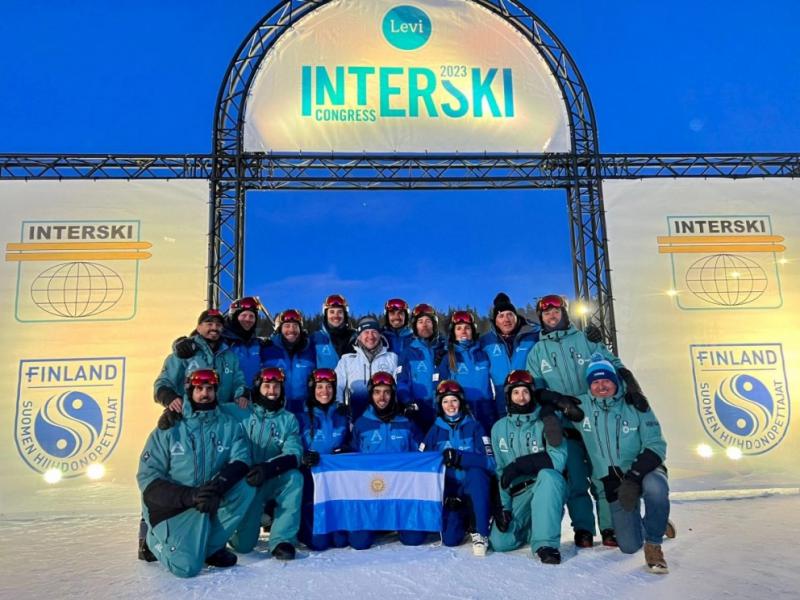 Bariloche dijo presente en el Interski 2023 de Finlandia