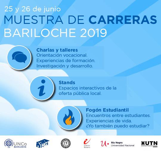 Muestra de carreras Bariloche 2019 - 25 y 26 de junio