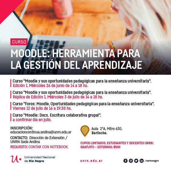 Curso de formaci&oacute;n en Moodle