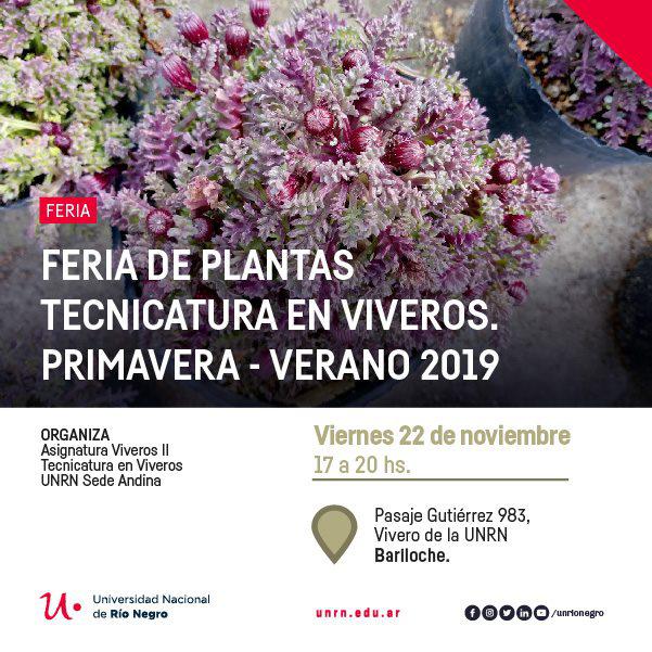 Feria de plantas - Primavera-Verano 2019