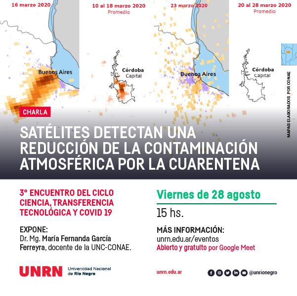 Sat&eacute;lites detectan una reducci&oacute;n de la contaminaci&oacute;n atmosf&eacute;rica por la cuarentena