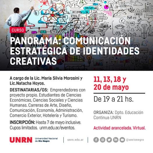 Curso: comunicaci&oacute;n estrat&eacute;gica de identidades creativas