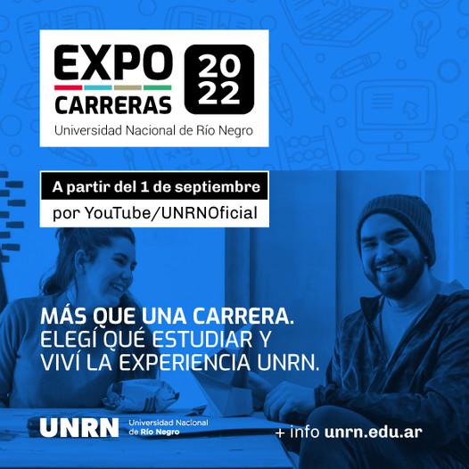 Llega la #ExpoCarrerasUNRN 2022