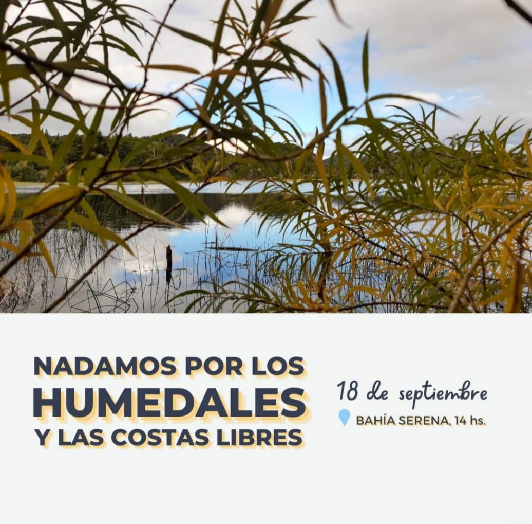 NADAMOS POR LOS HUMEDALES Y LAS COSTAS LIBRES