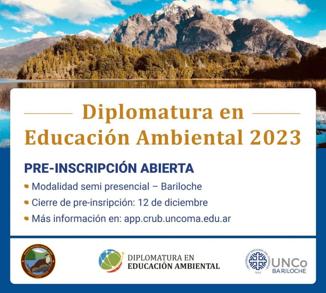 Diplomatura en Educaci&oacute;n Ambiental 2023