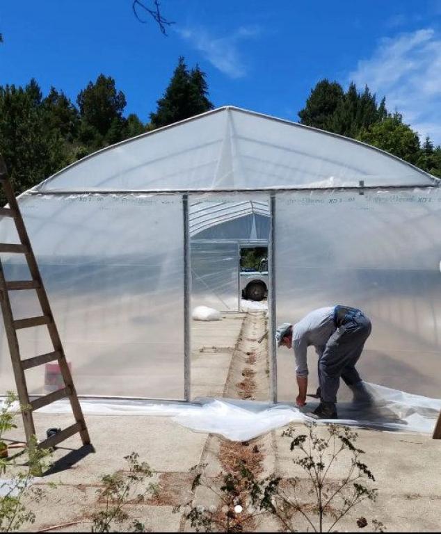 Avanza la construcci&oacute;n del Invernadero de especies nativas en la Escuela Militar de Monta&ntilde;a