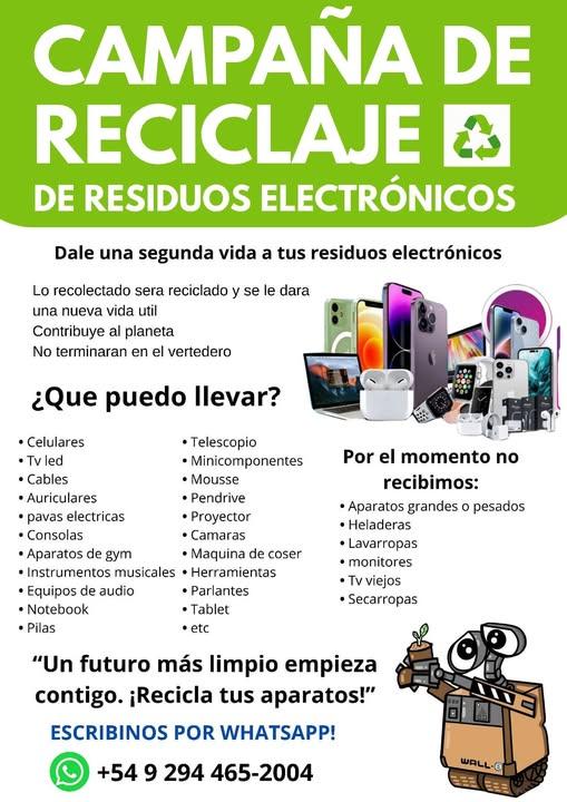 CAMPA&Ntilde;A DE RECICLAJE DE RESIDUOS ELECTR&Oacute;NICOS