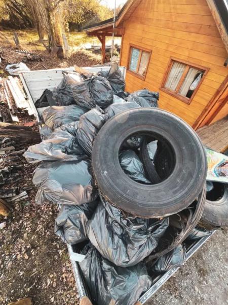 Nueva jornada de limpieza en el R&iacute;o Limay