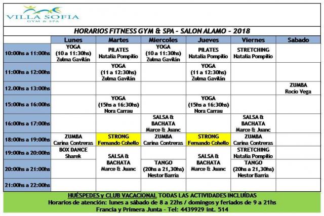 Ya tenemos nuevos horarios......