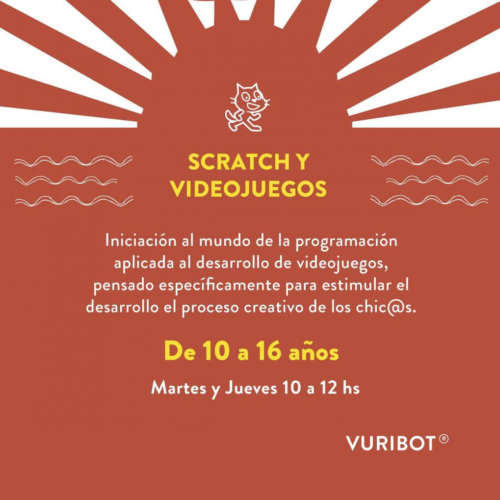 Cursos de Verano Scratch y VideoJuegos para Adolescentes y Chicos