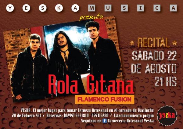  &iexcl;Rola Gitana en YESKA!