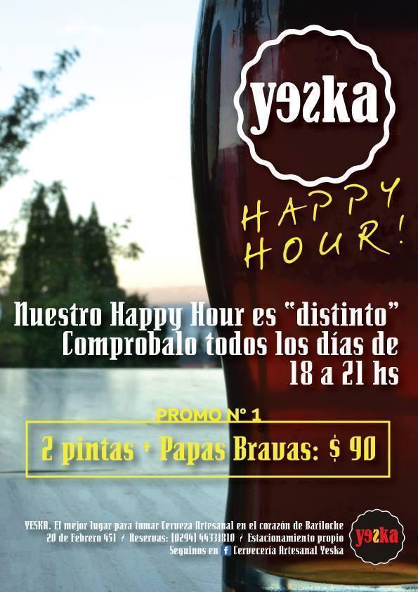 Un happy hour especial